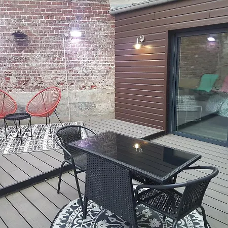 홈스테이 Melody Double Balneo, Home-cinema, Terrasse A 디에프